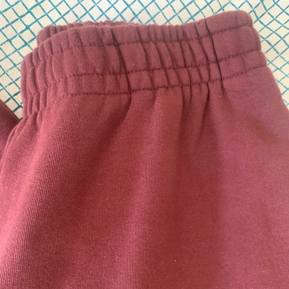 Anine Bing Karter Joggers Burgundy Size Medium NEW Women's Burgundy Sweatpants - Picture 13 of 16